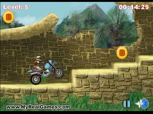 Nuclear Bike Game - Screenshot